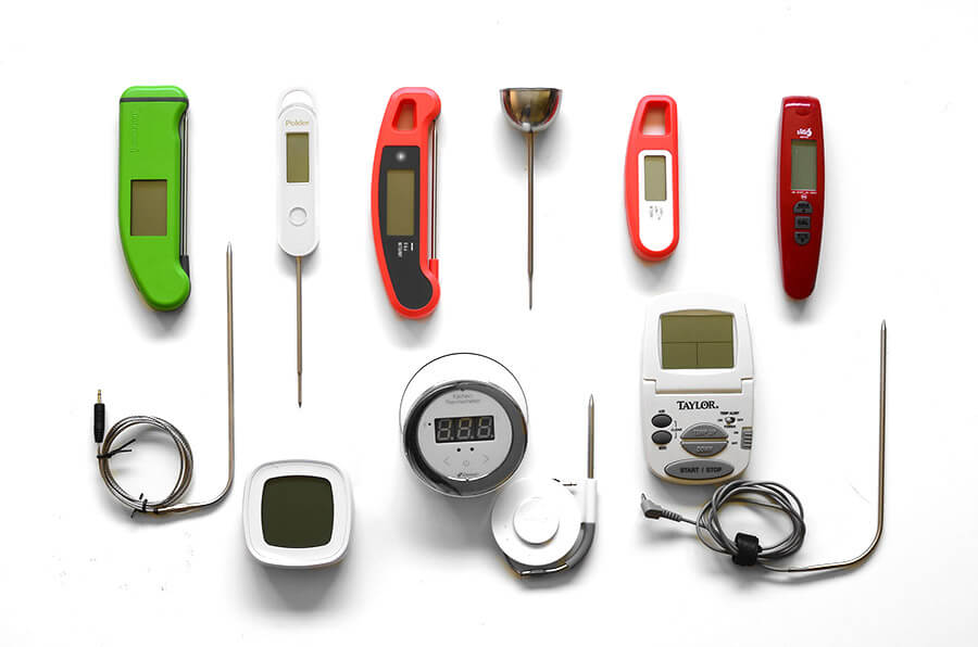 all nine digital food thermometers