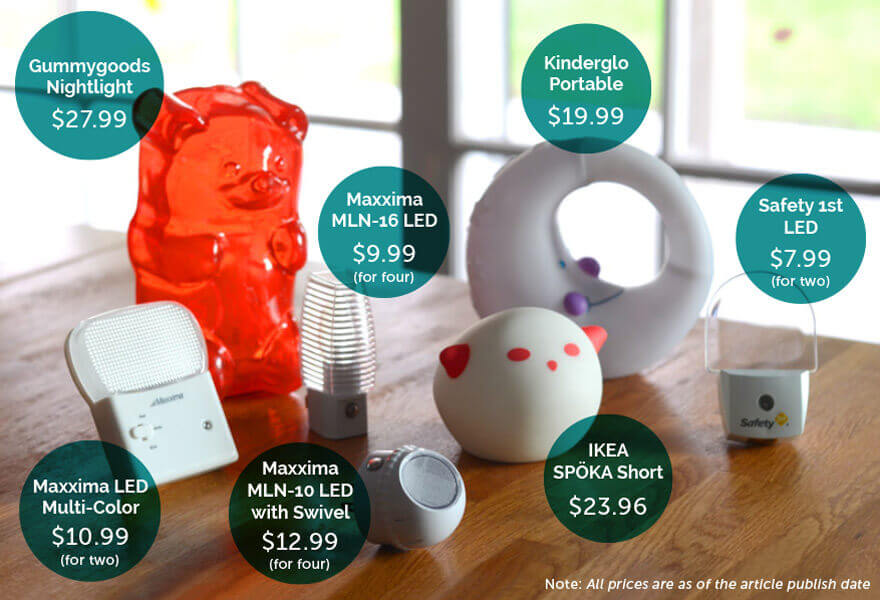 night-lights side by side