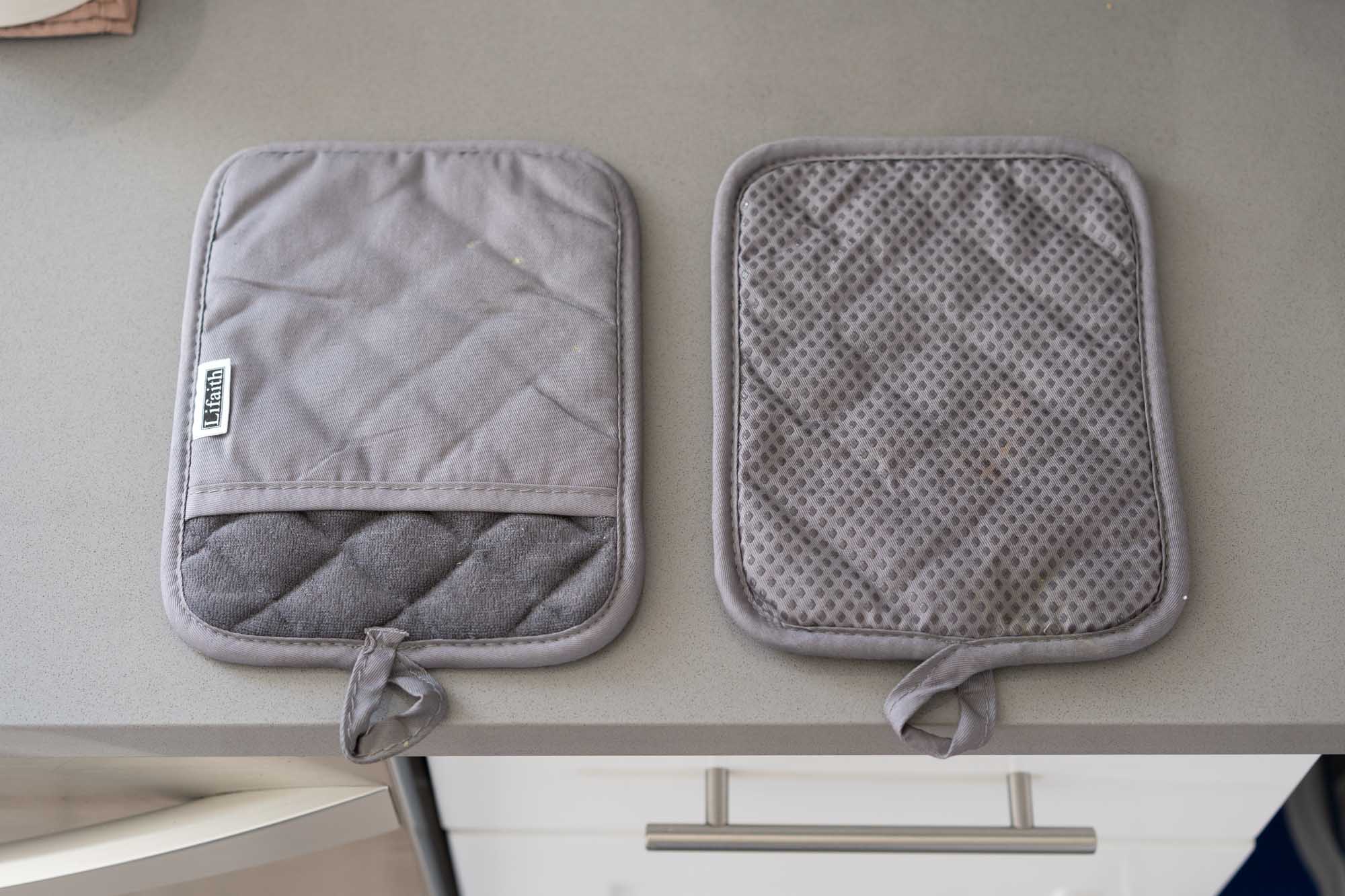 Lifaith gray pot holders