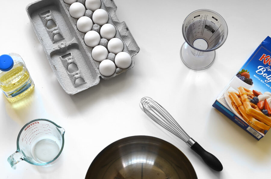 waffle ingredients