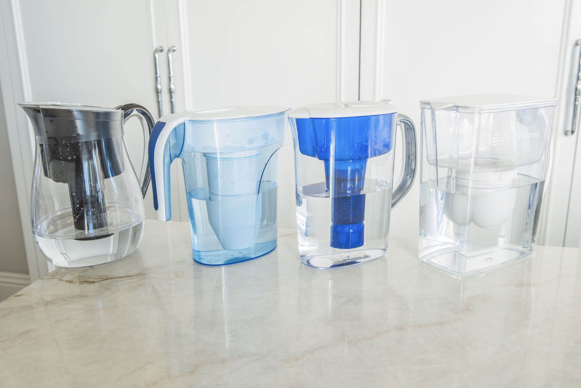 Comparing water filter pitchers