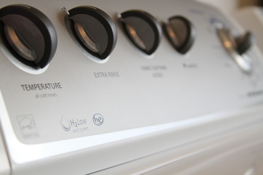 a high efficiency washing machine