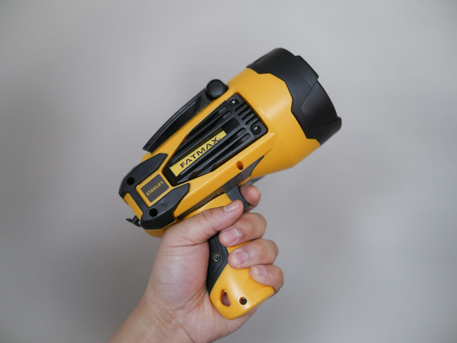 Stanley pistol-grip flashlight