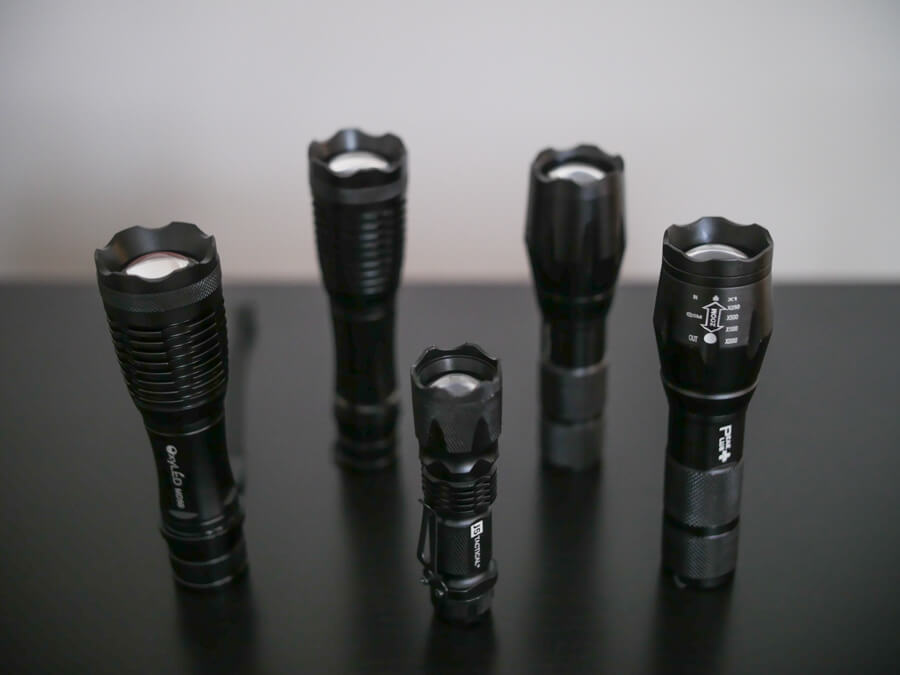 the five other tested lights