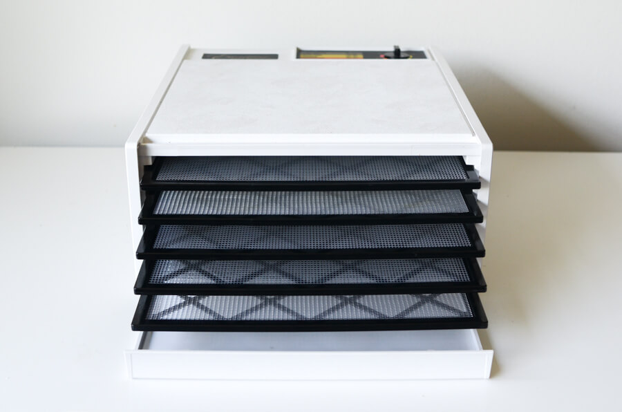 Excalibur with open trays