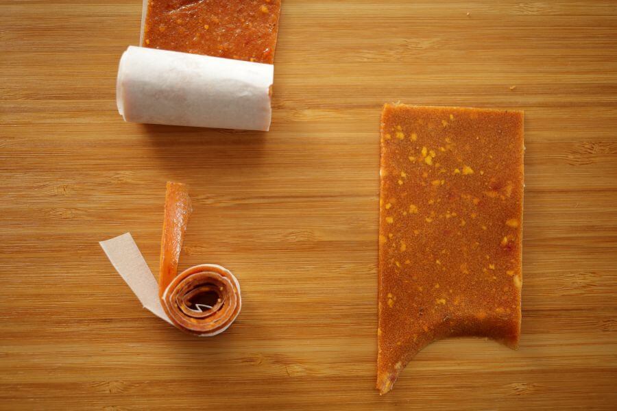 dried mango fruit leather