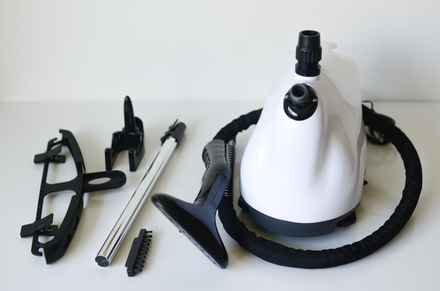 steamfast standing unit with accessories