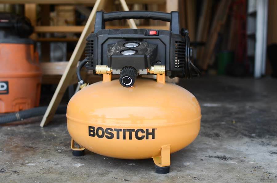 six gallon BOSTITCH - BTFP 02012 compressor