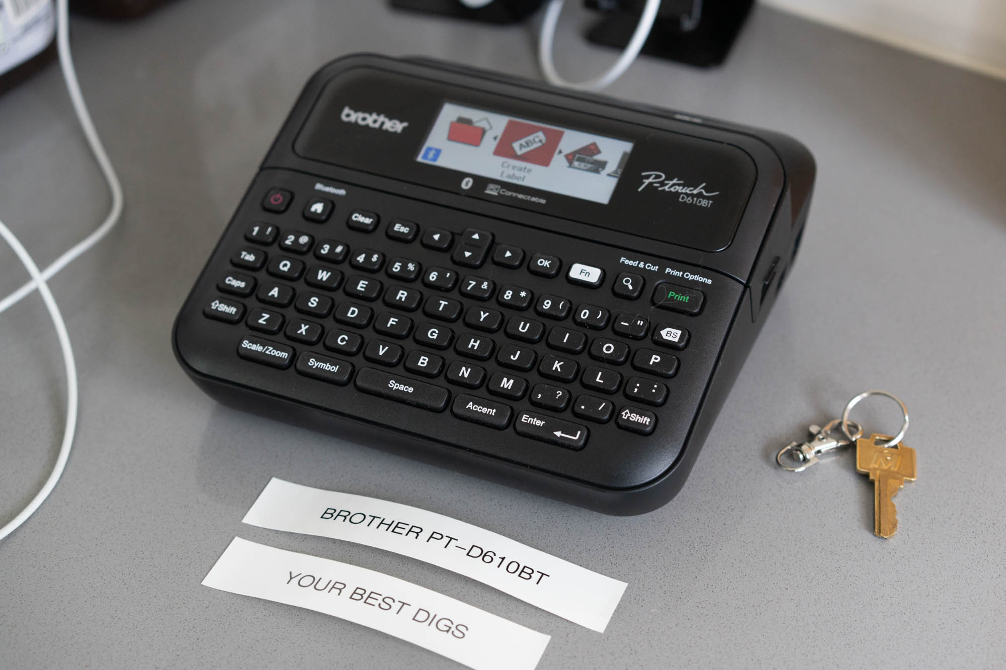 Brother P-Touch D610BT label maker