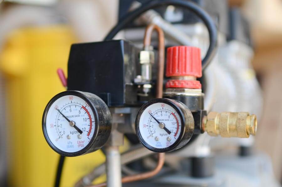 CA Air Tools gauge closeup