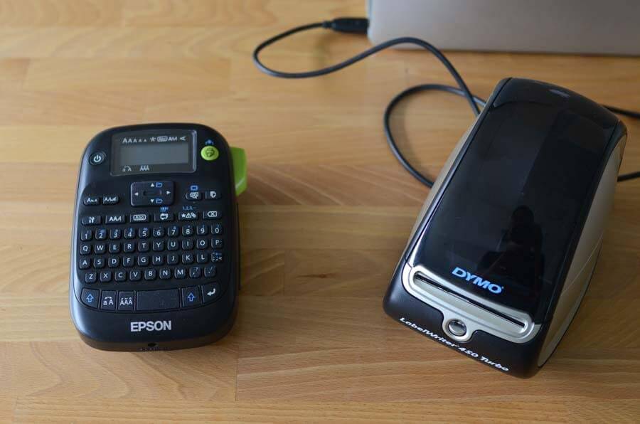 Types of label makers