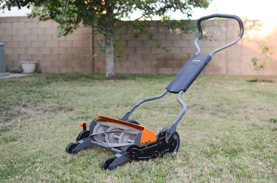 Fiskars lawn mower