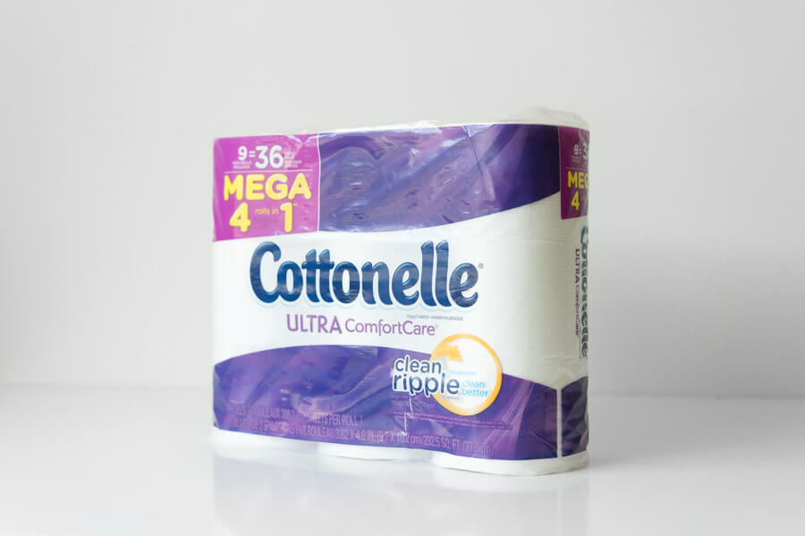 Cottonelle toilet paper pack, solo