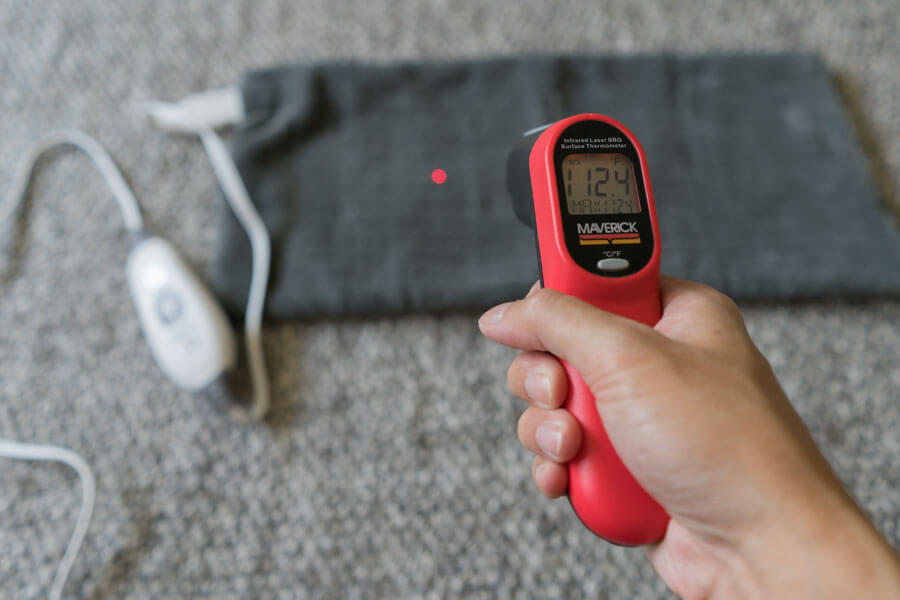 infrared thermometer testing temps