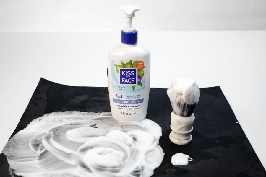 Kiss My Face shaving cream