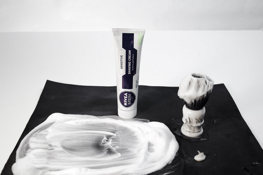 Nivea tube shaving cream