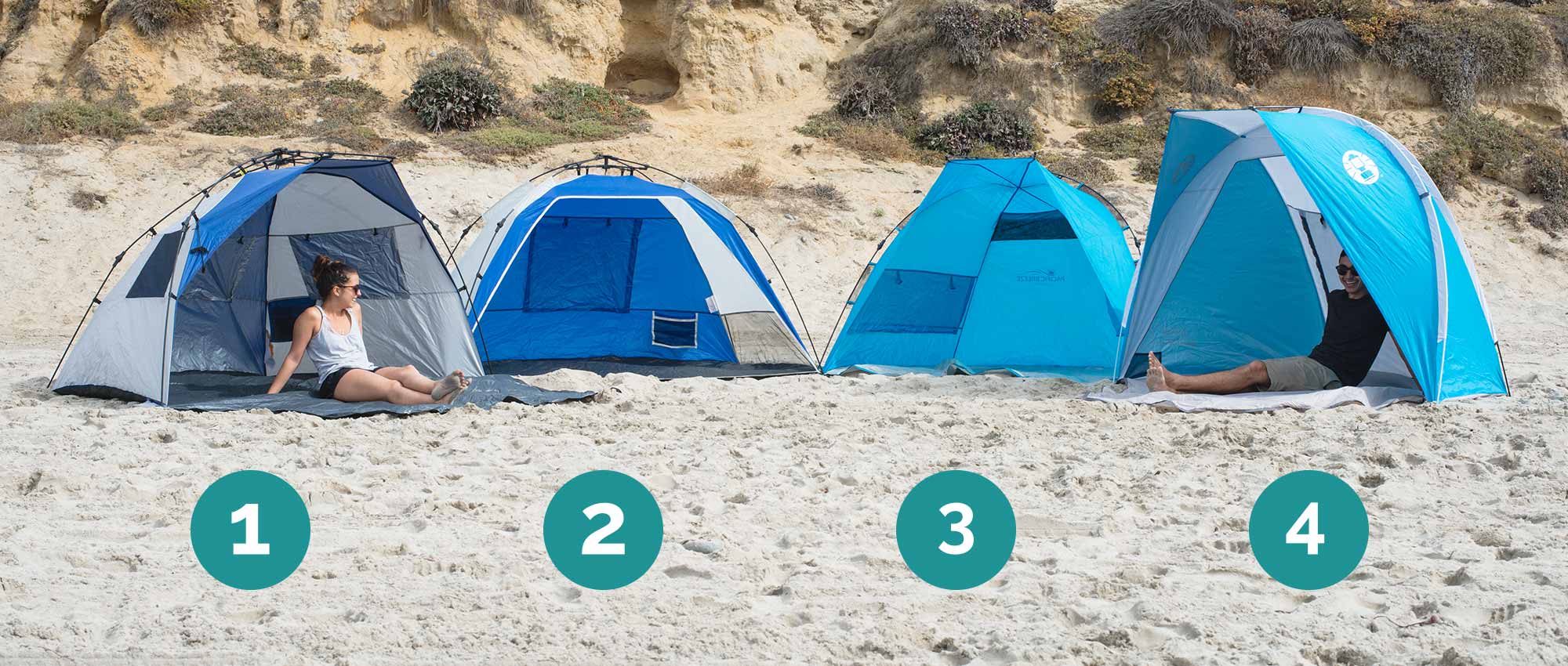 four best beach tents