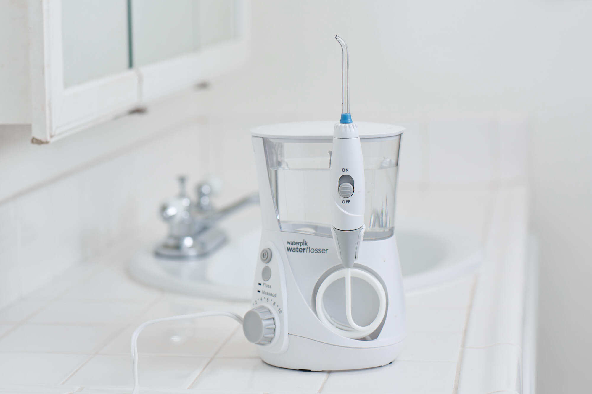 Waterpik - Aquarius on a kitchen sink