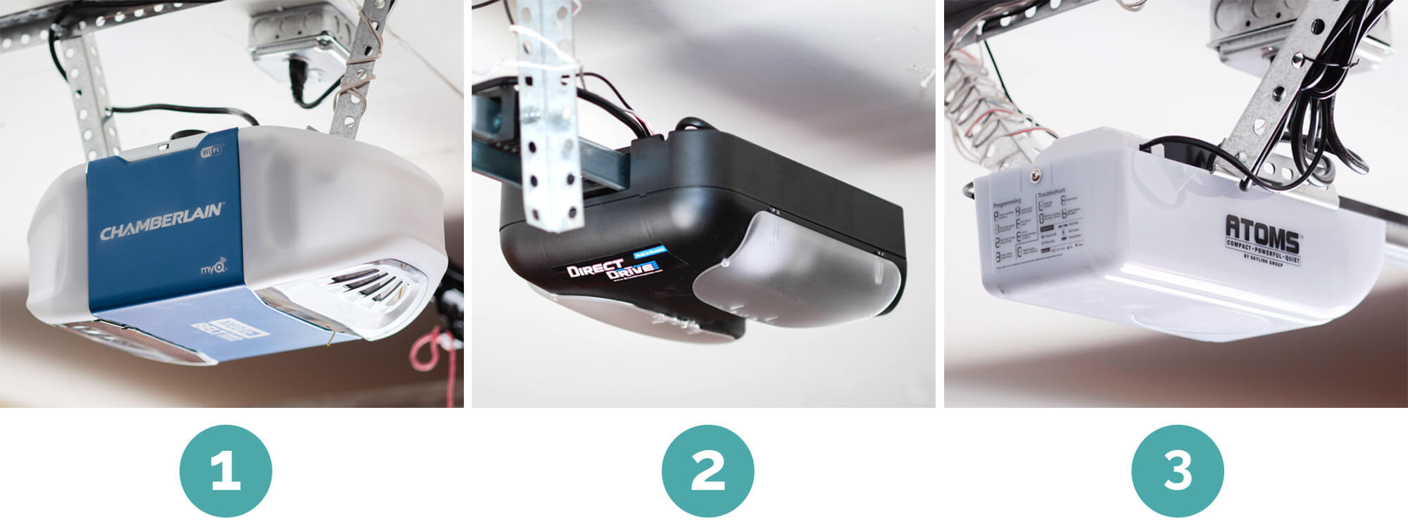 garage door opener lineup