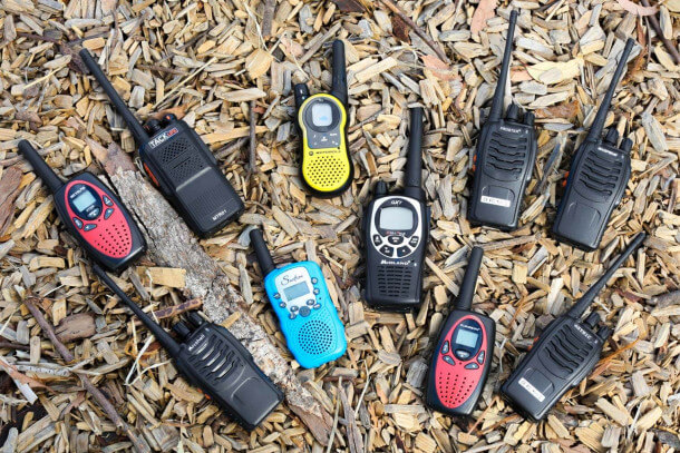 group of walkie talkies