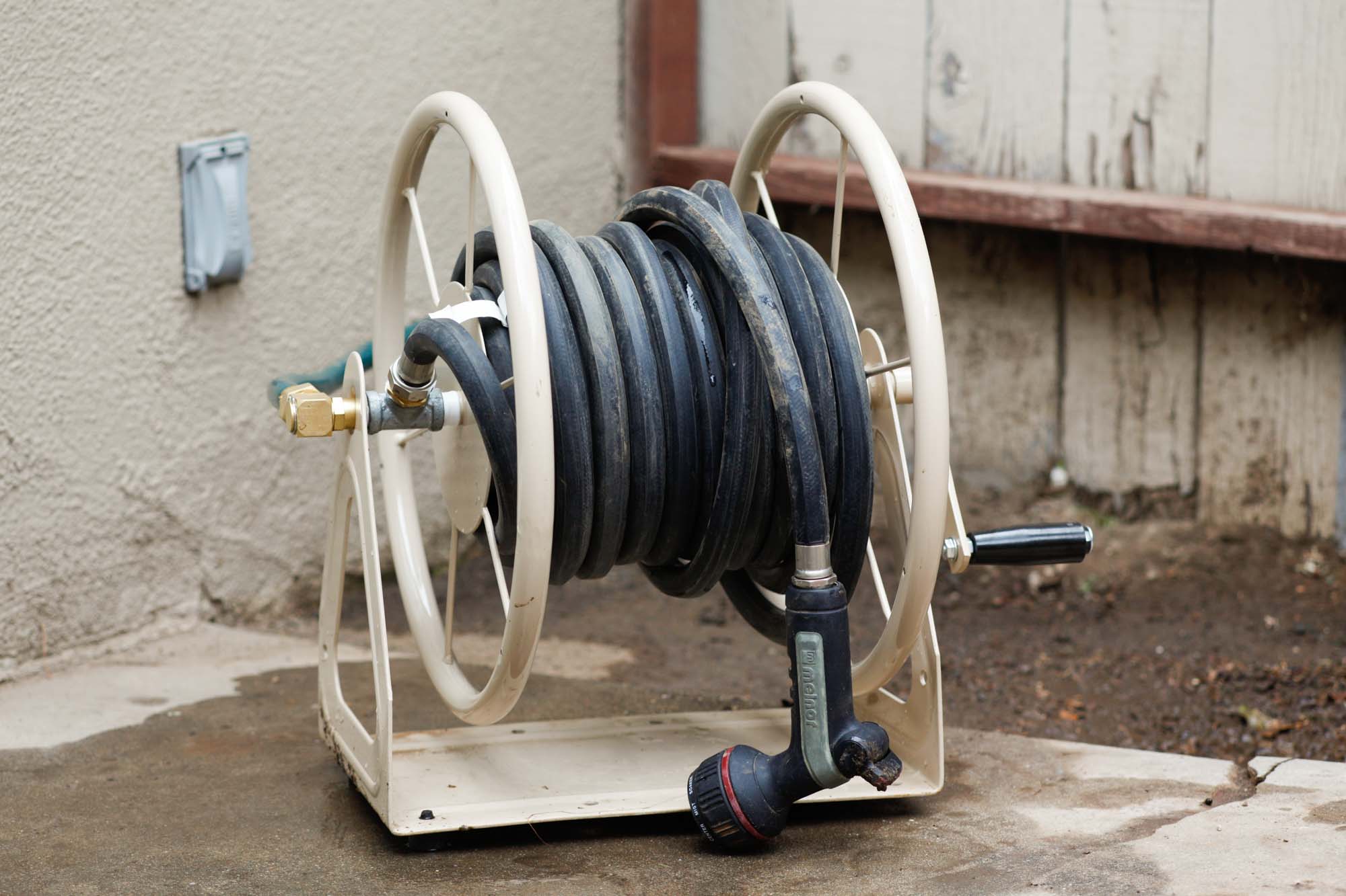 Liberty product with hose wound up