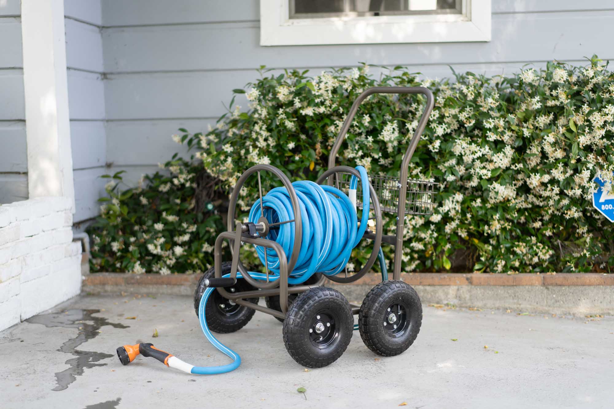 Liberty Garden Products hose reel cart