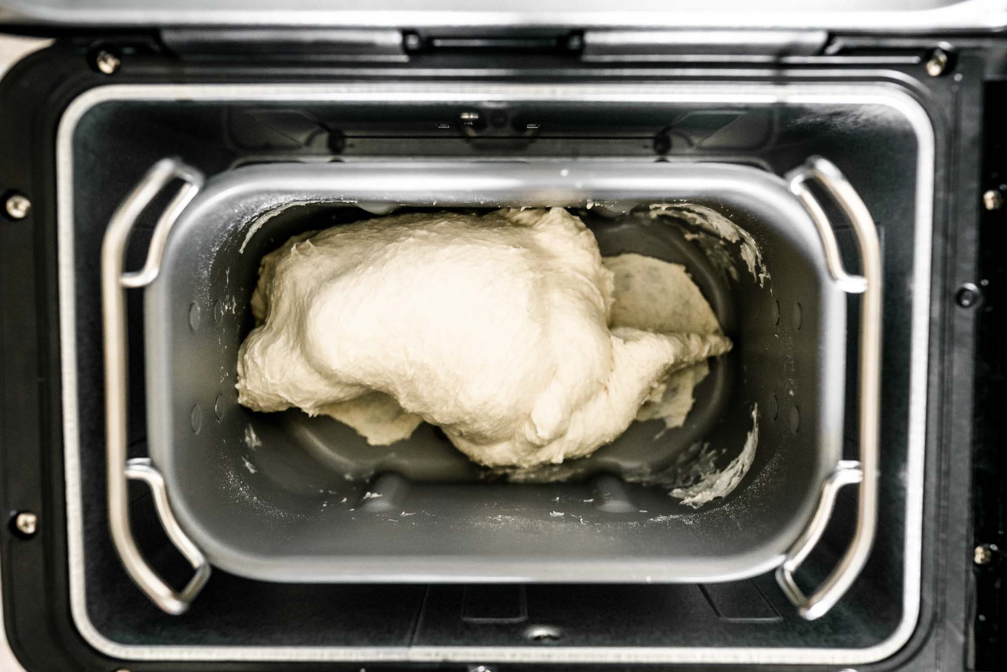 Dough after being needed in bread machine