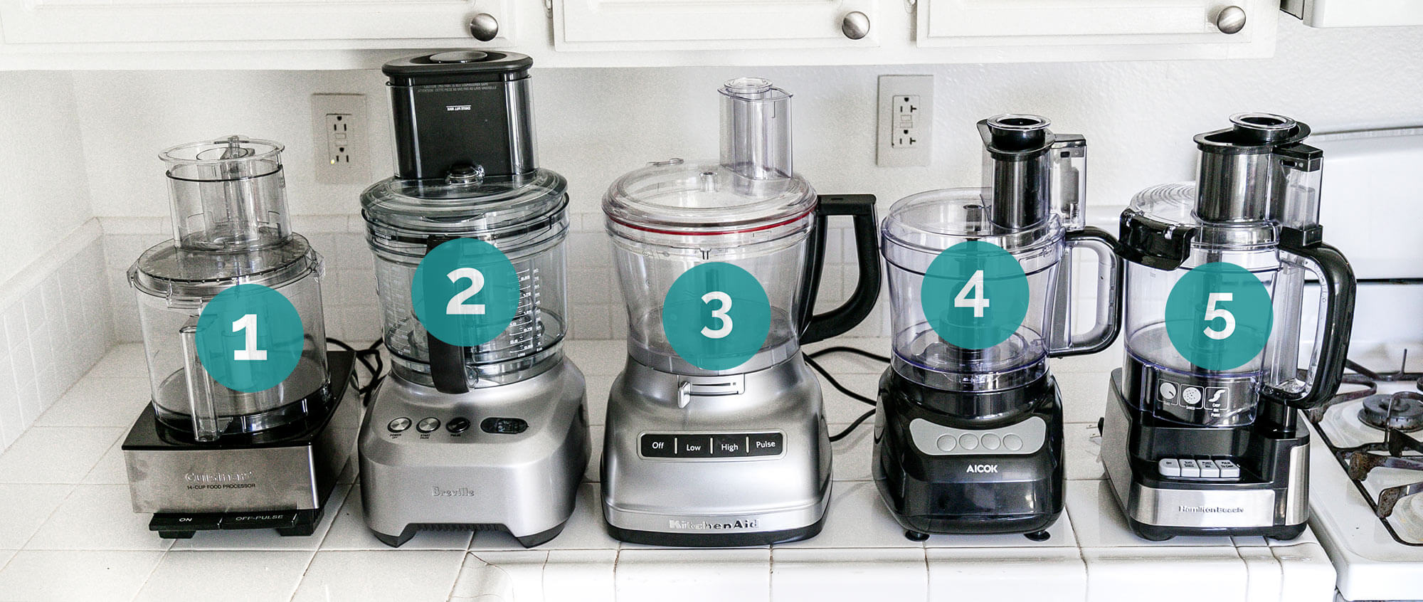 the top 5 food processors