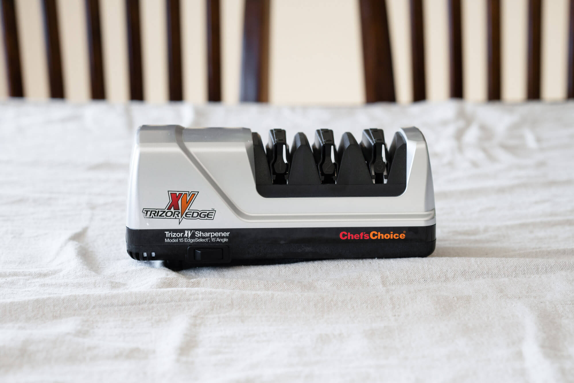 Chef'sChoice Trizor XV electric knife sharpener