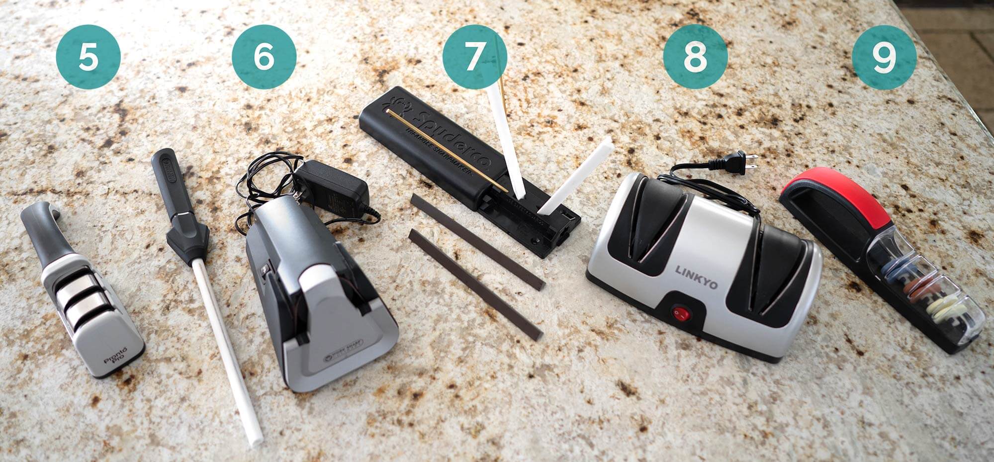 Group of knife sharpers