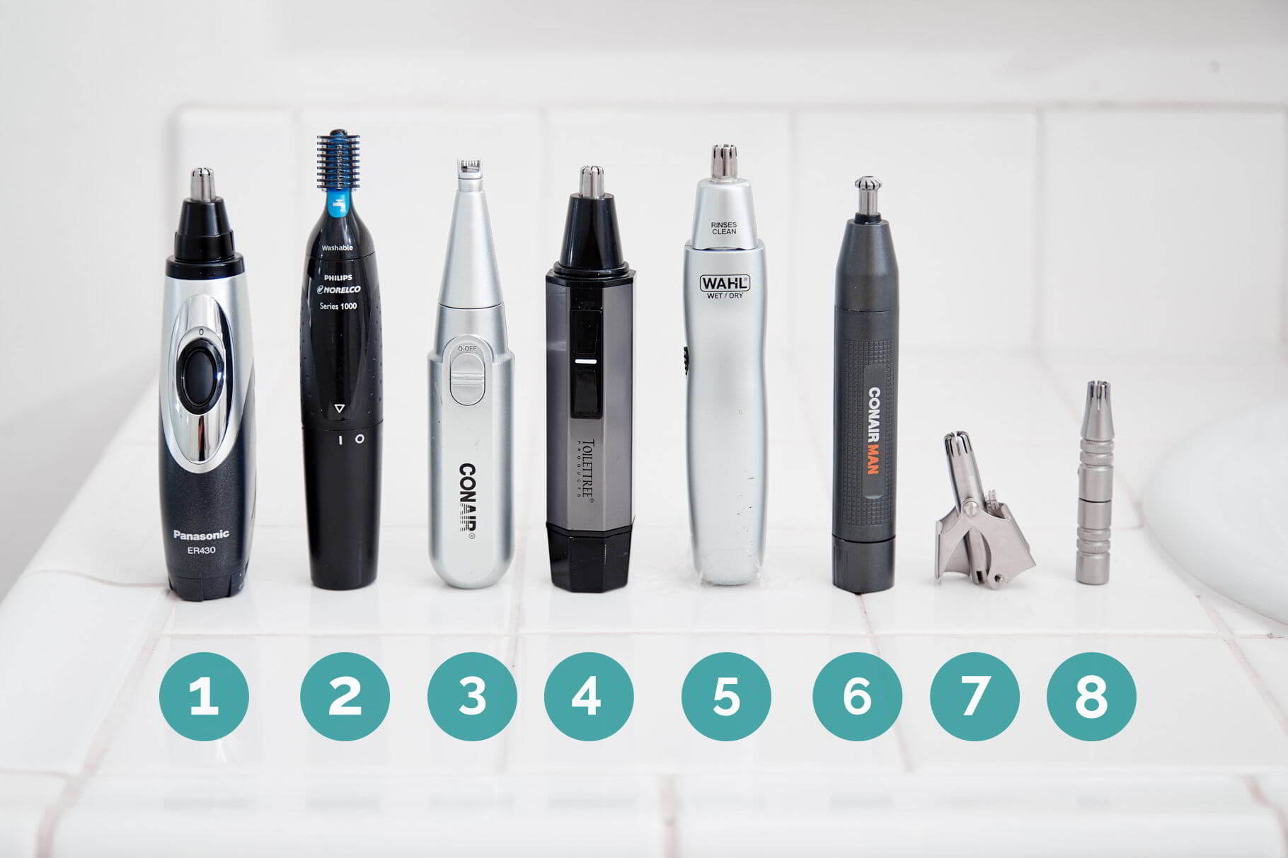 nose hair trimmer lineup