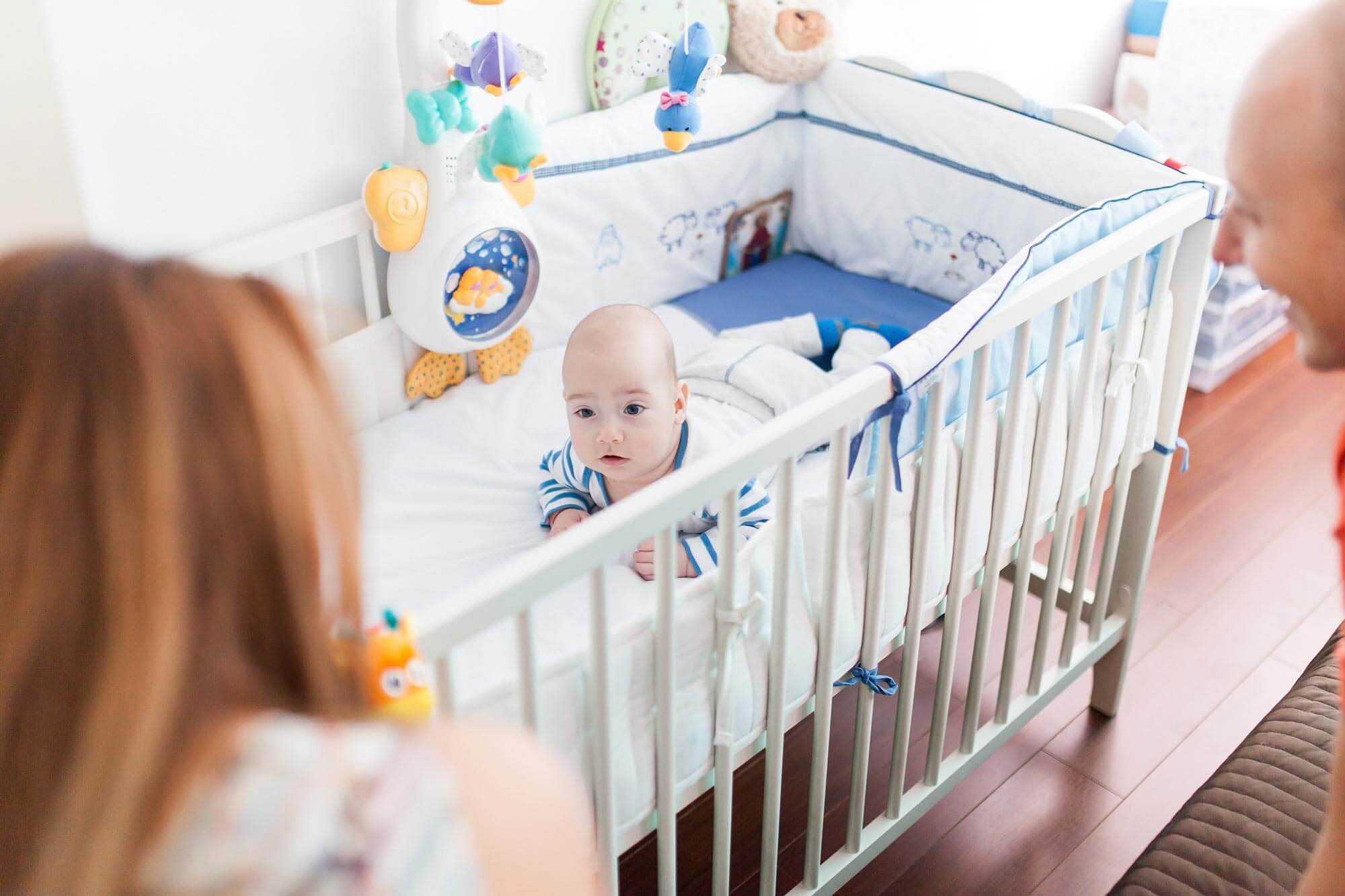 baby in crib