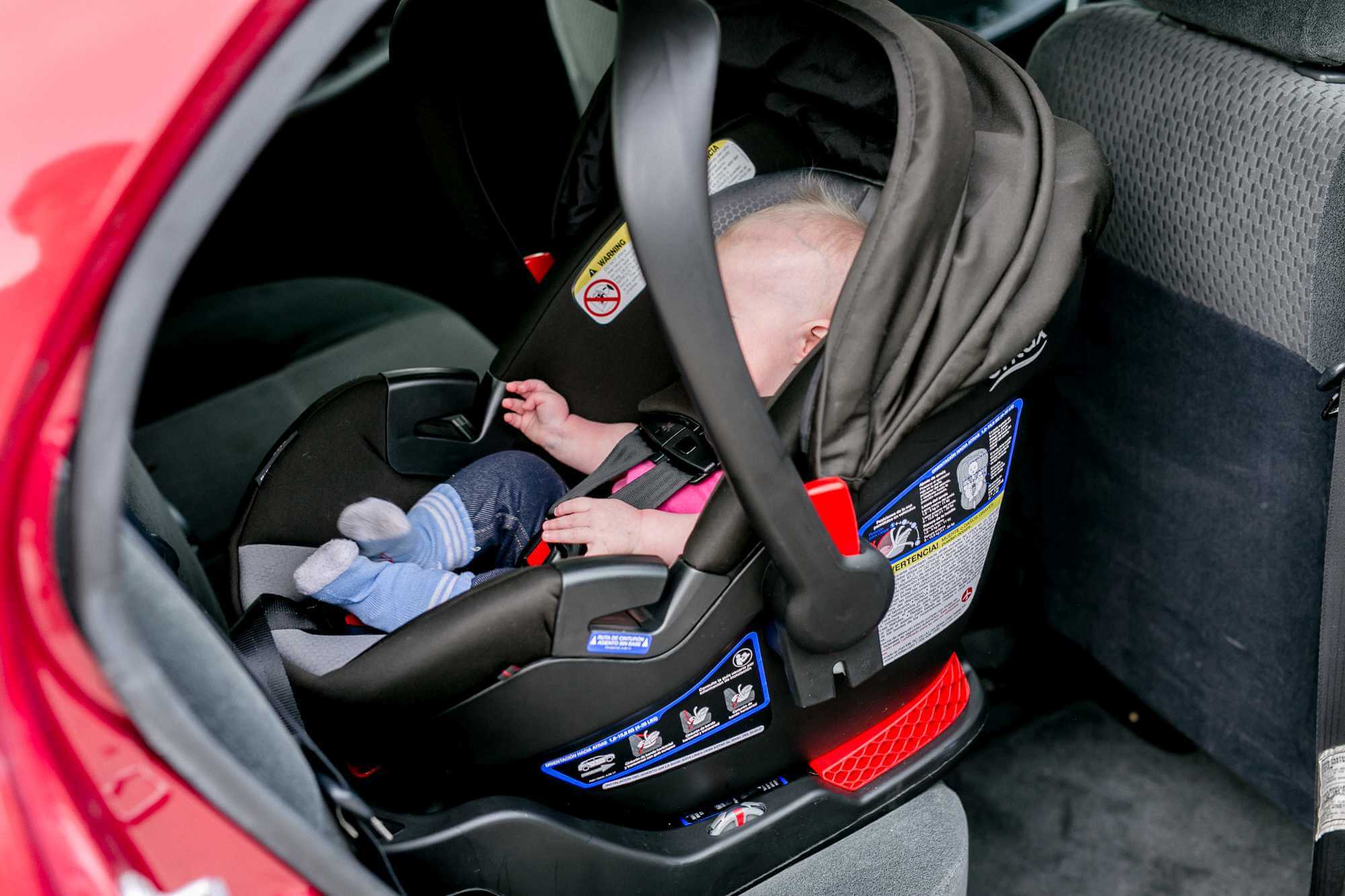 Britax in car