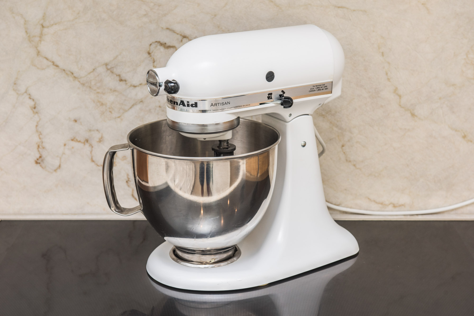 white Kitchenaid - KSM150PSWH