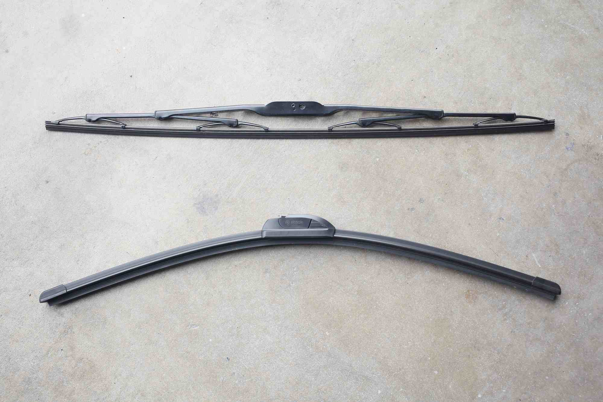 Traditional vs beam bracket style