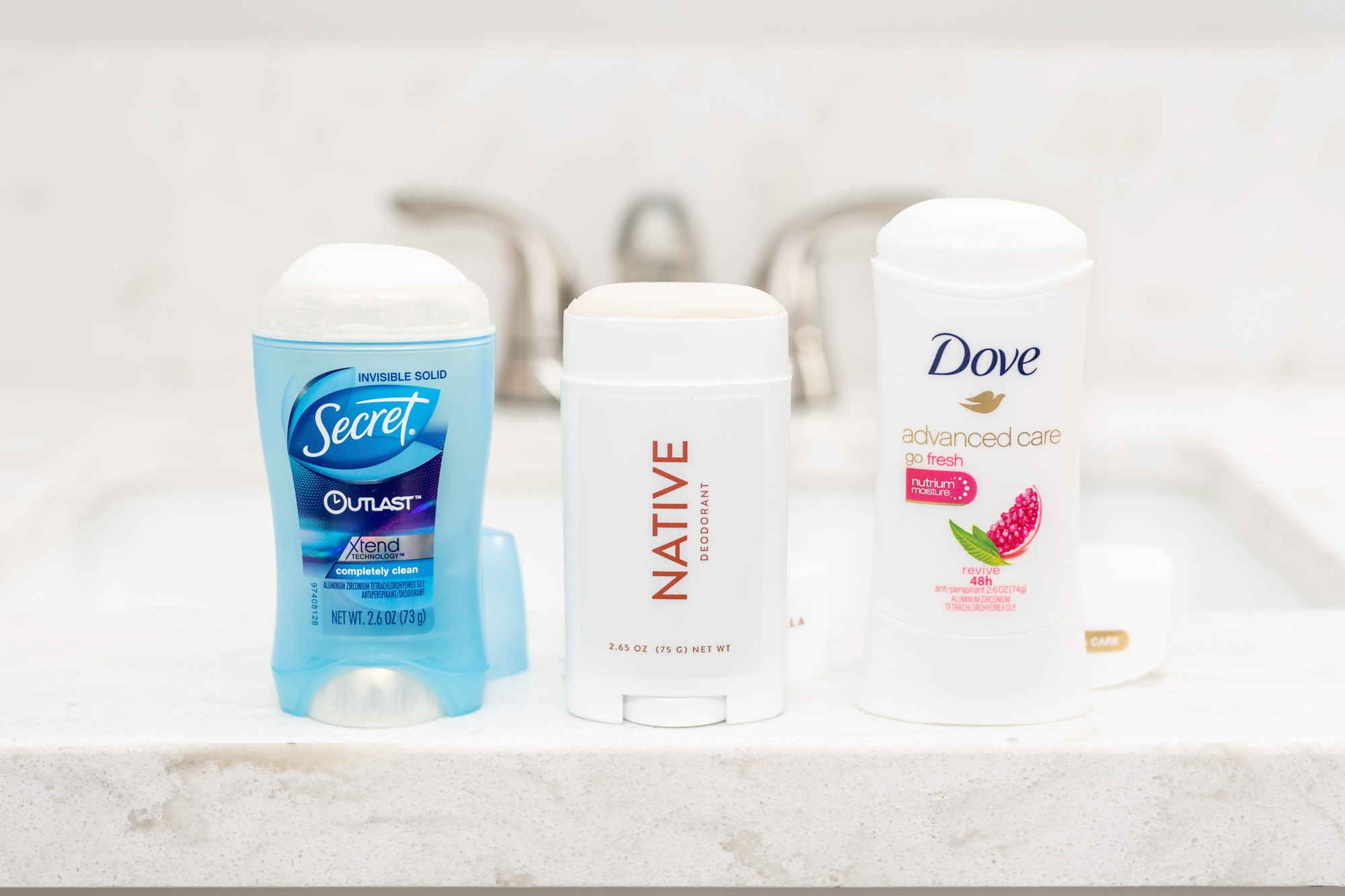 solid stick deodorants