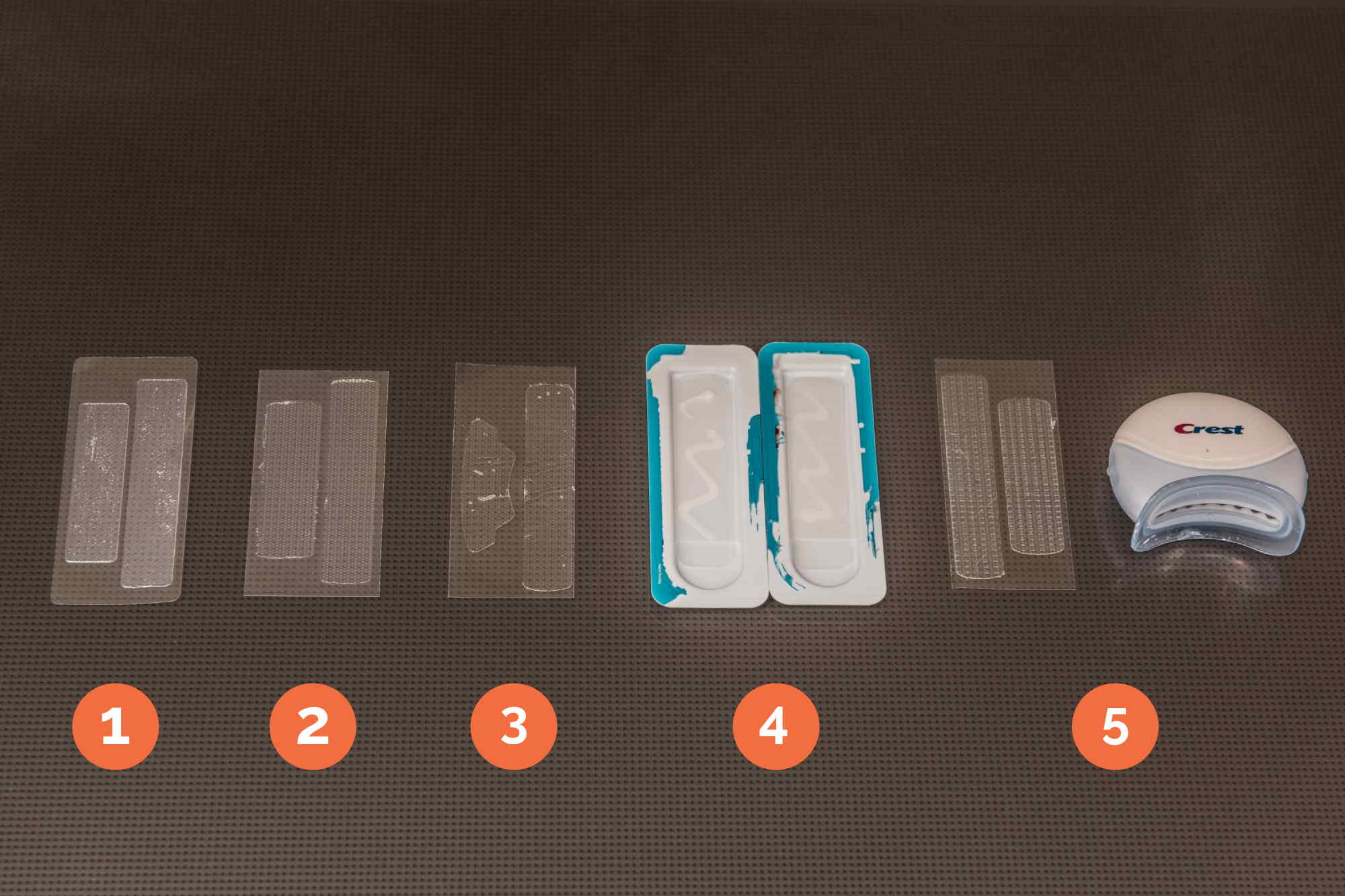 Comparing whitening strips