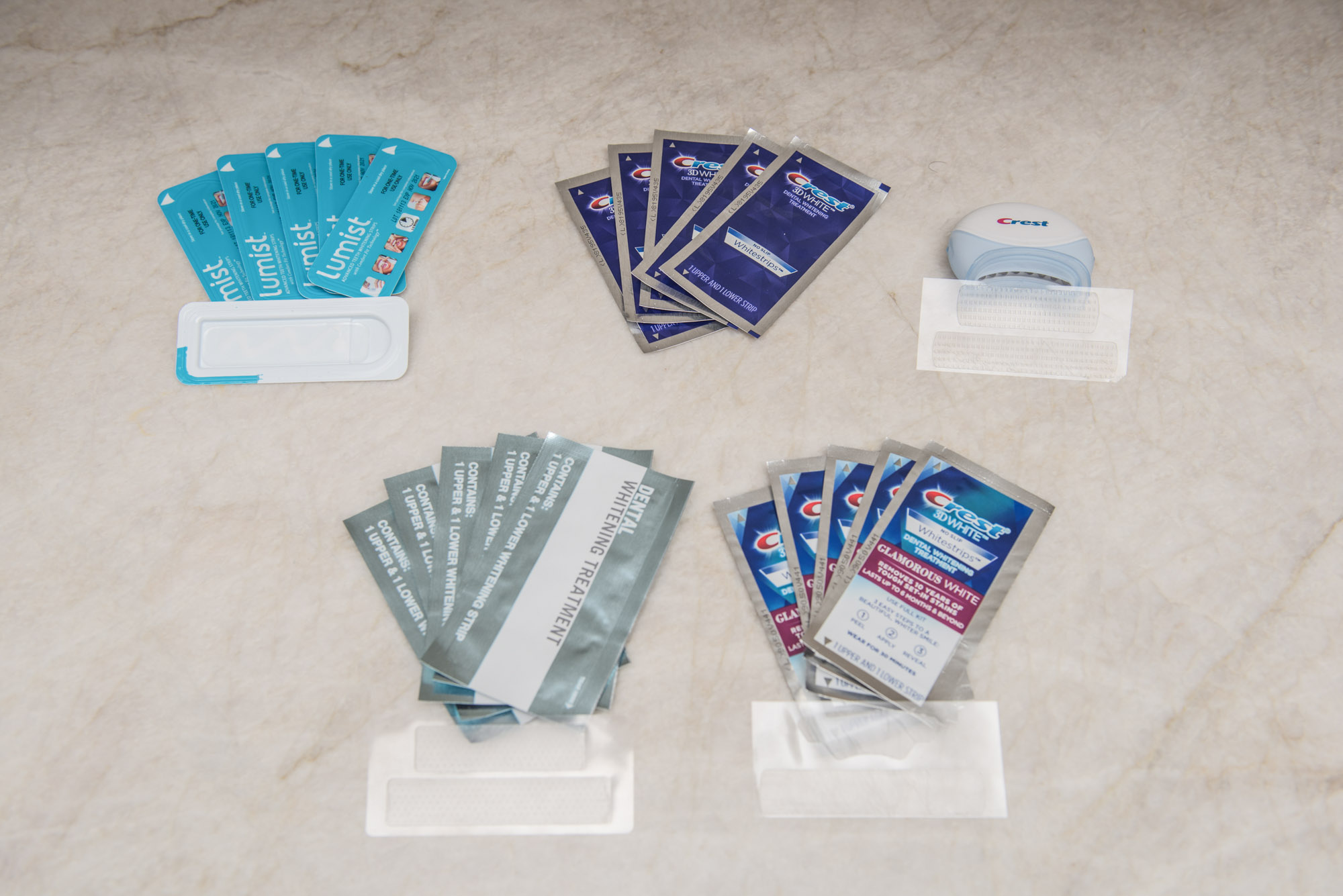 Other whitening strips