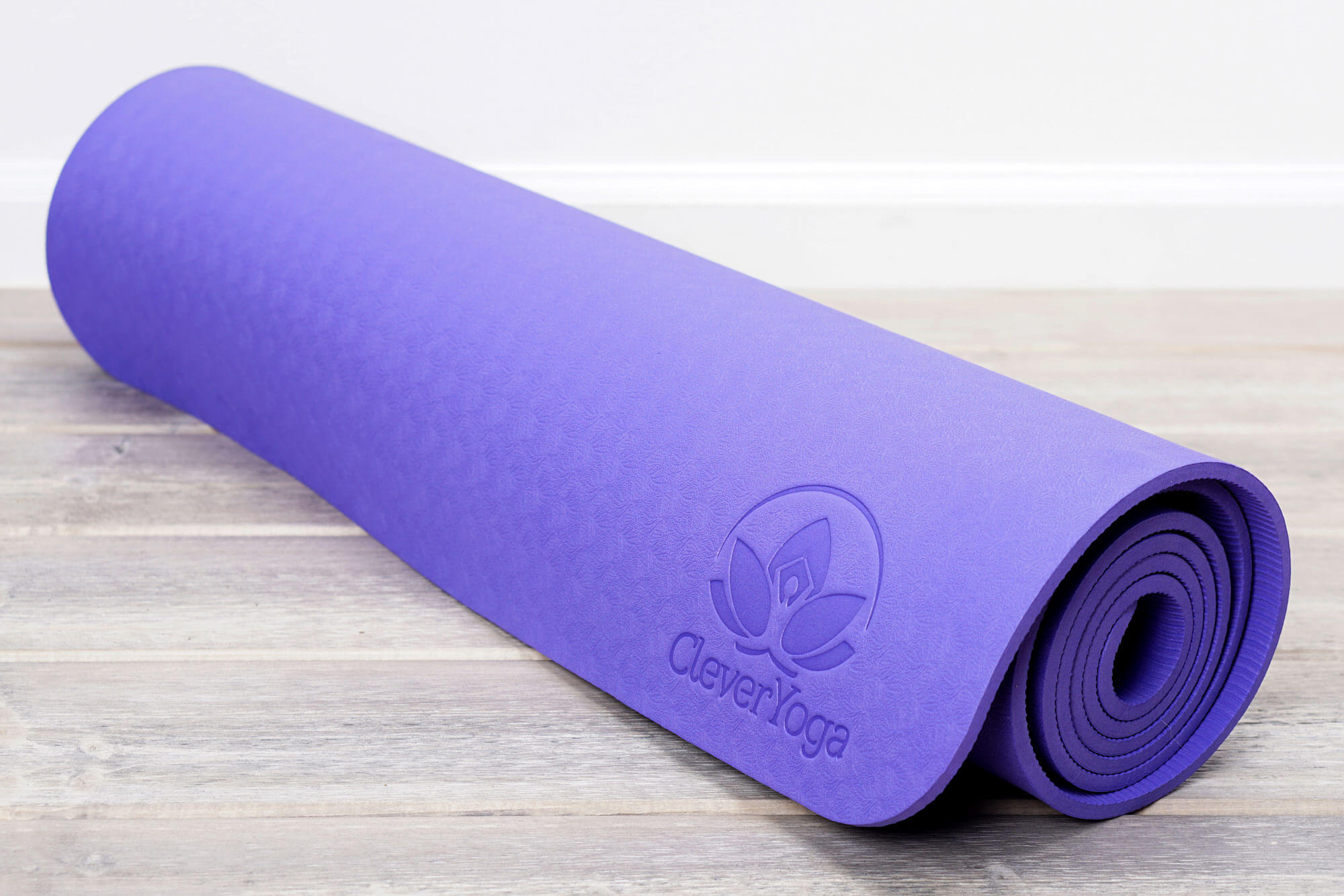 purple Clever Yoga mat