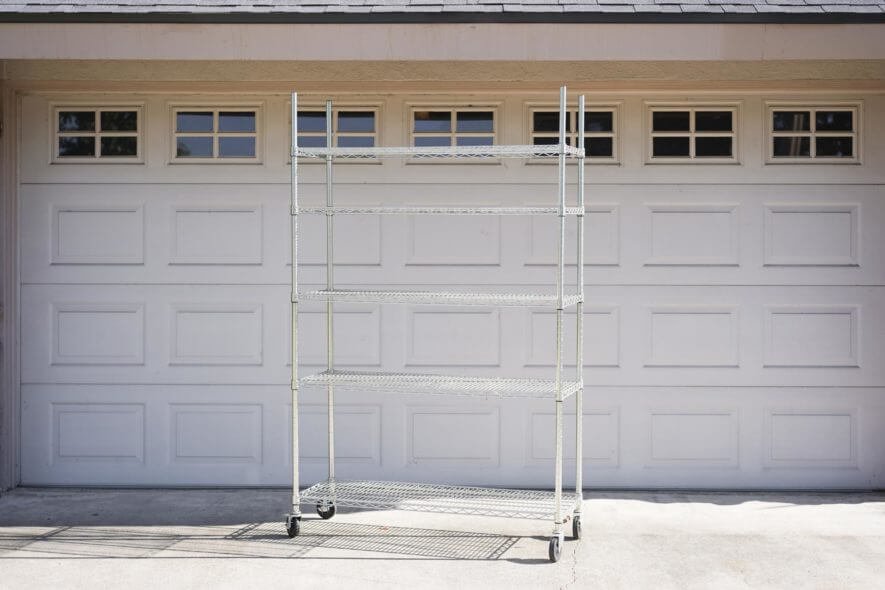 Trinity wire garage shelving