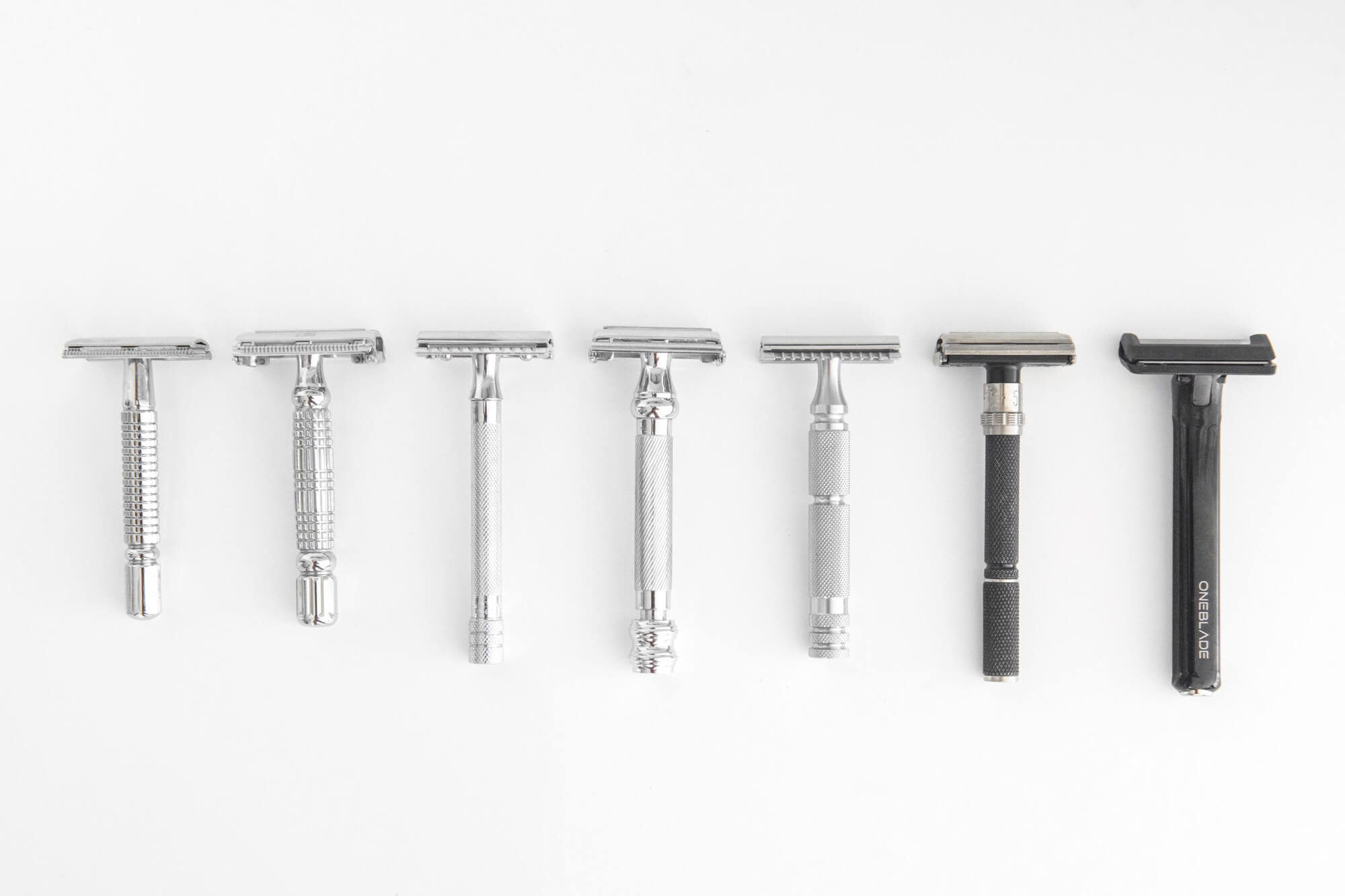 Safety razor types