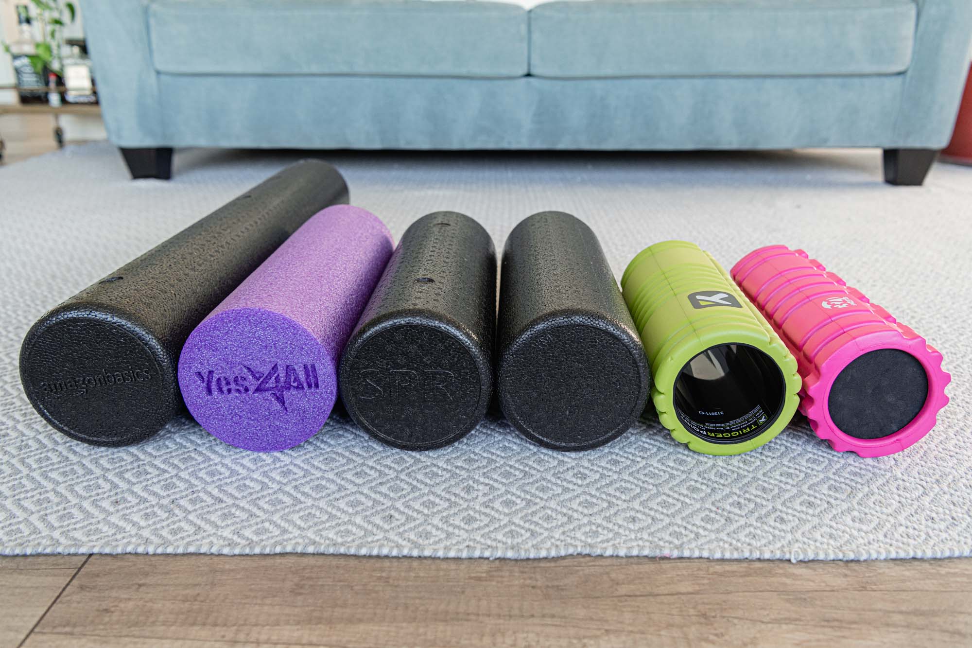 comparison of the rollers