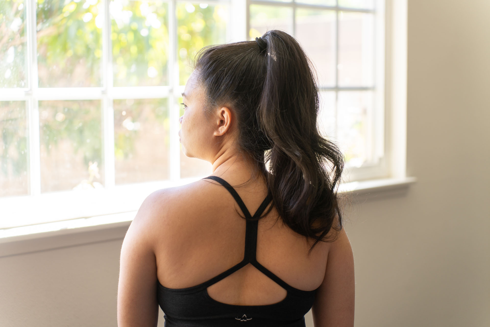 rotating head to the left