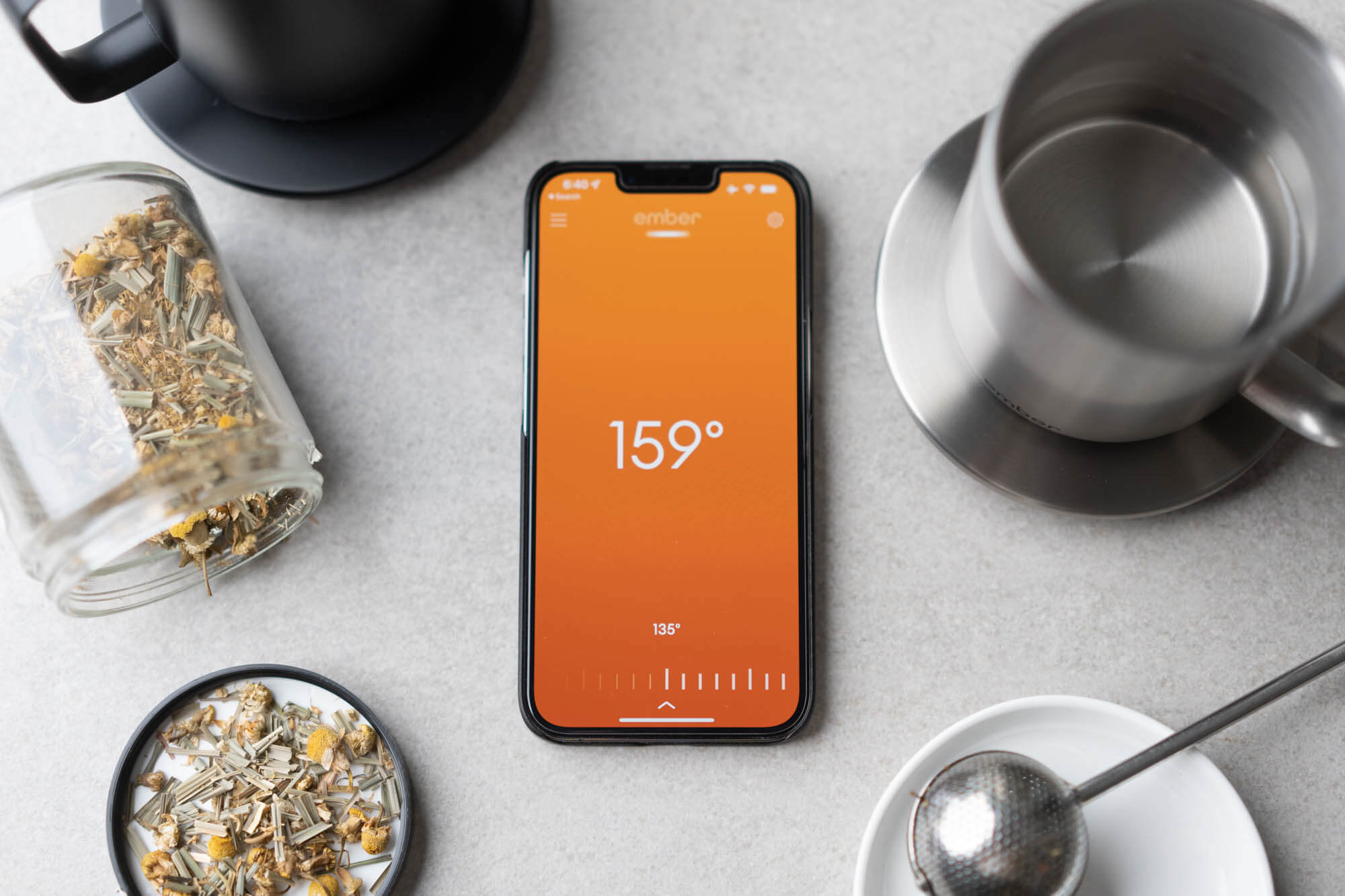 Ember smartphone app