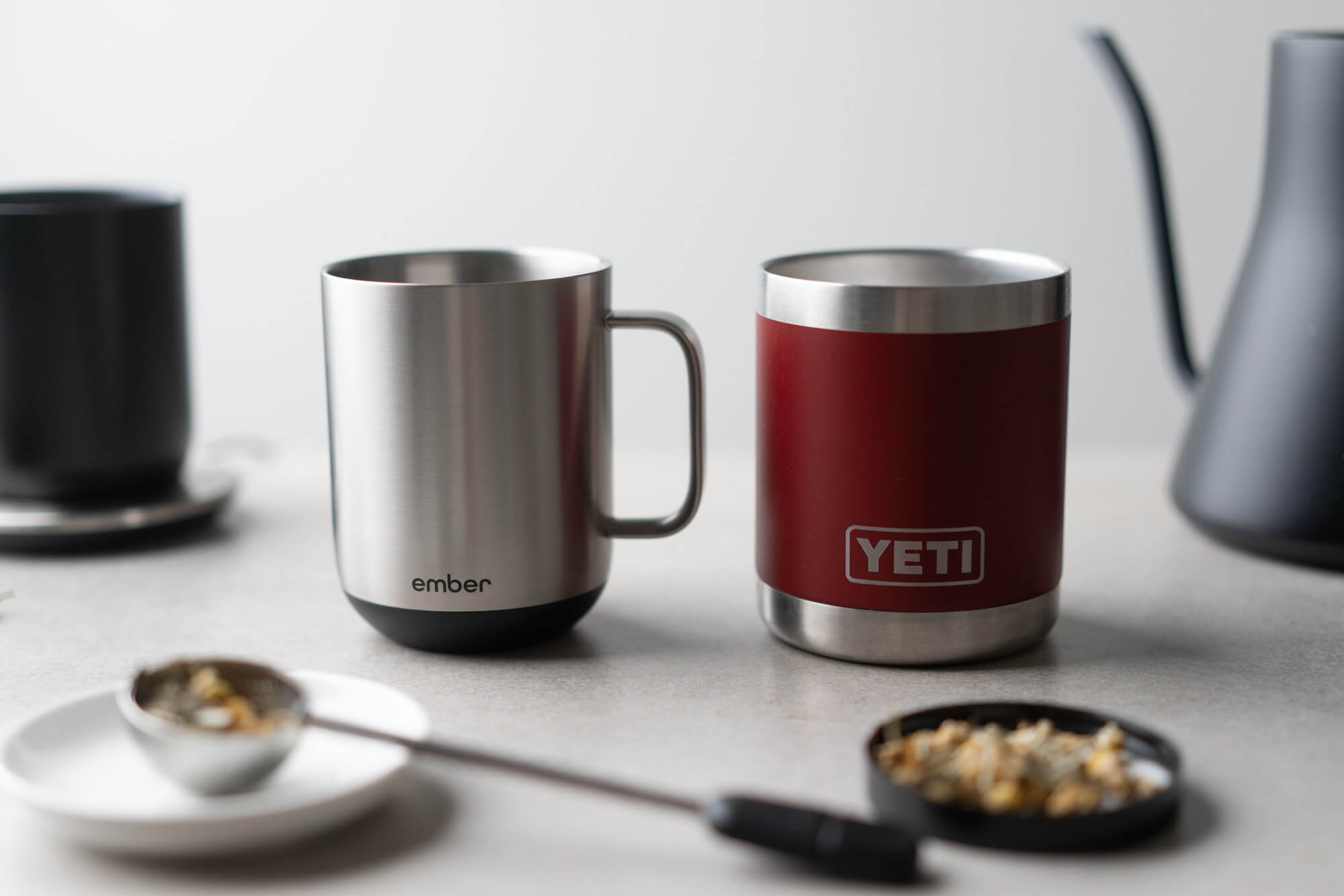 Ember Mug vs insulated steel mug