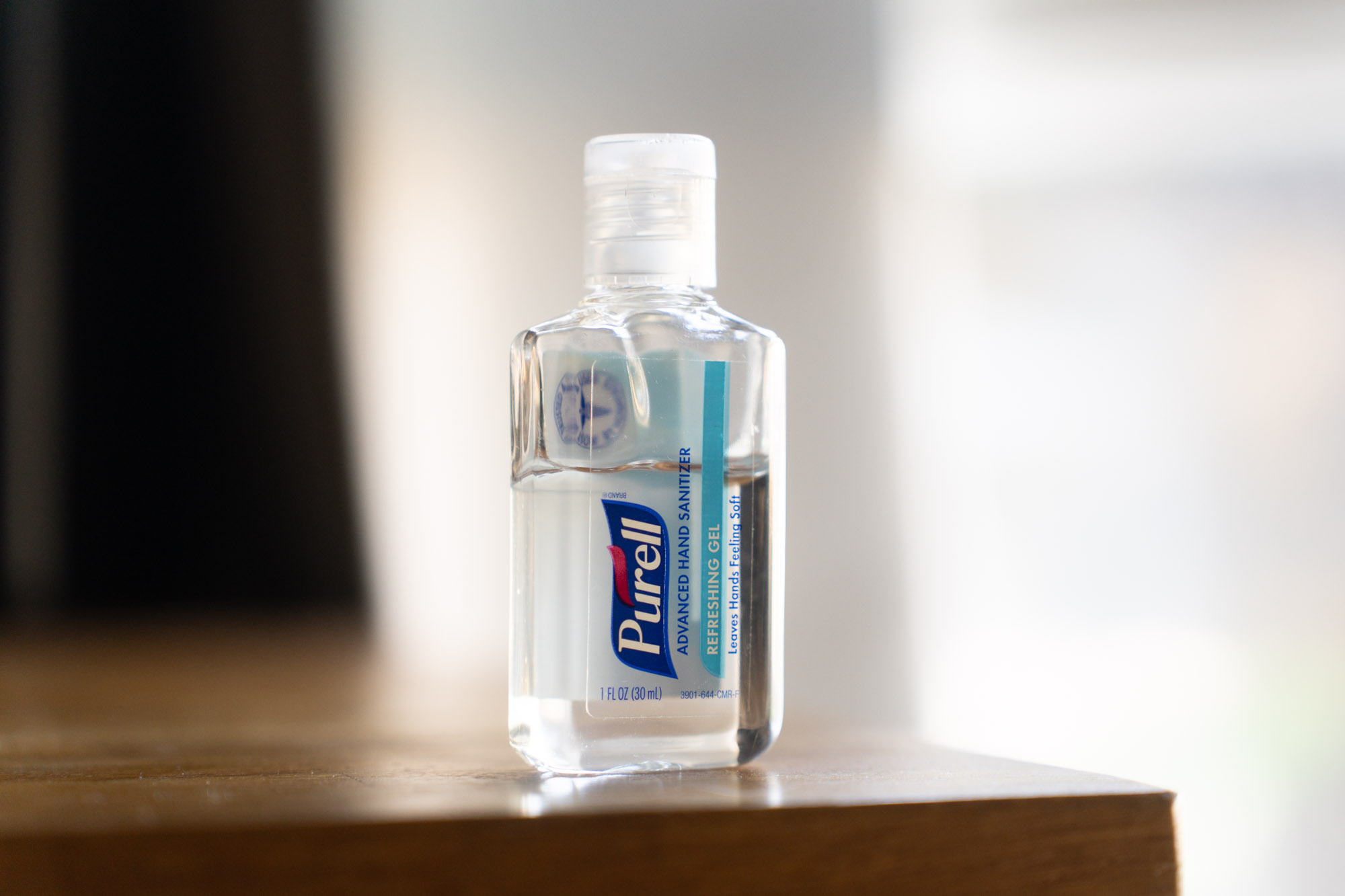 mini hand sanitizer bottle